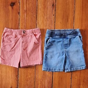 Tommy Bahama Kids Coral and Denim Shorts